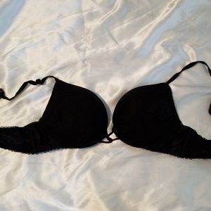 VS Black Lace &Satin Bombshell Bra